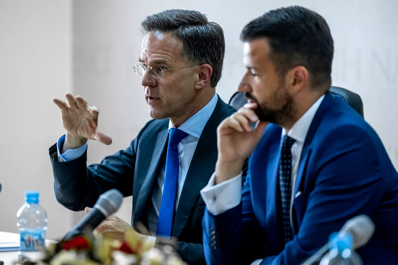 NATO Secretary General Mark Rutte meets with Jakov Milatović, President of Montenegro
