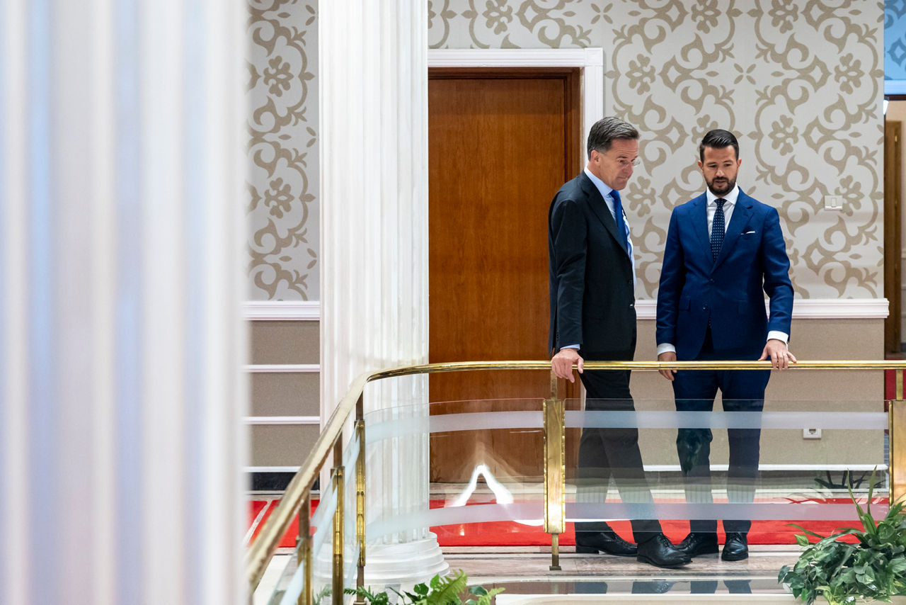 NATO Secretary General Mark Rutte meets with Jakov Milatović, President of Montenegro