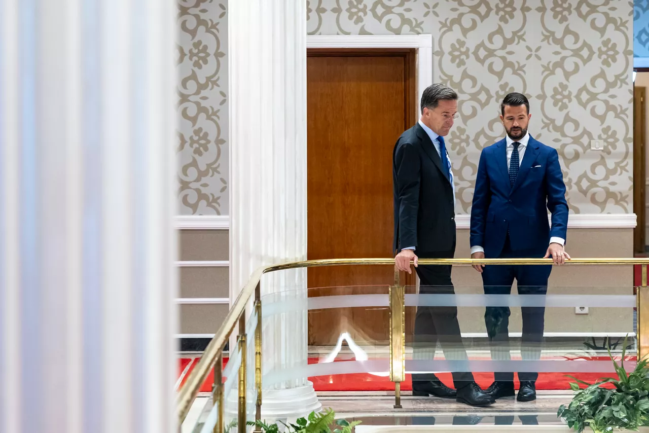NATO Secretary General Mark Rutte meets with Jakov Milatović, President of Montenegro
