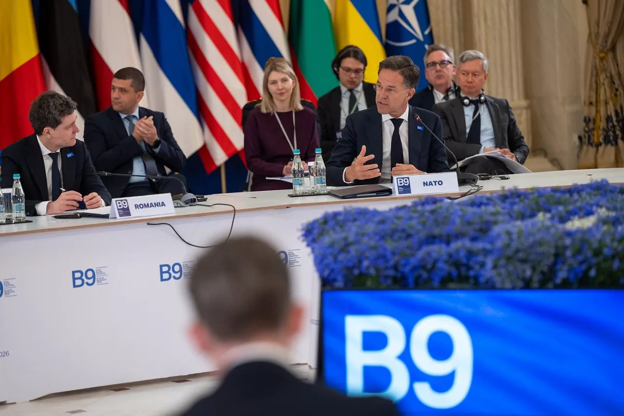 NATO Secretary General Mark Rutte at the B9 Summit