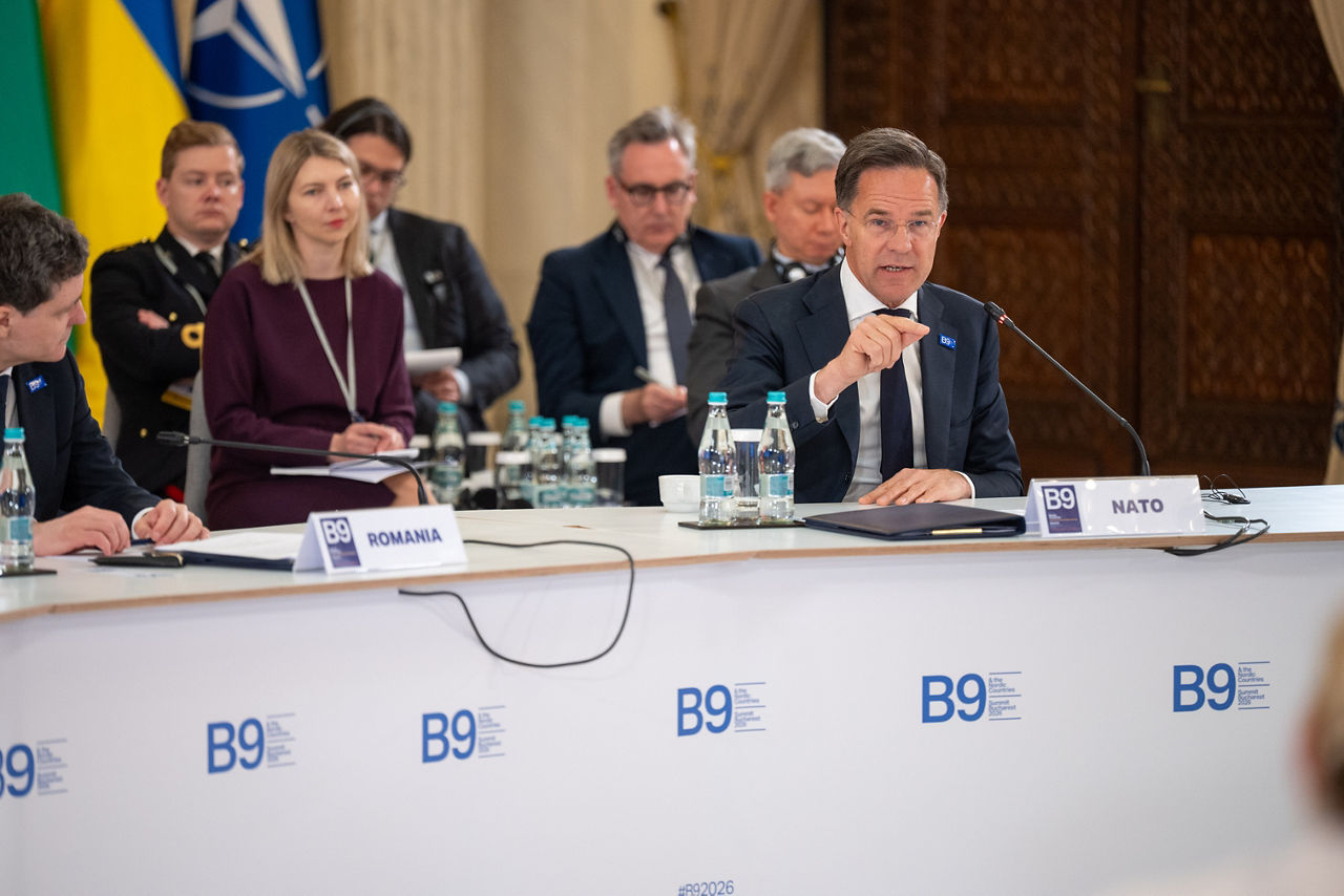 NATO Secretary General Mark Rutte at the B9 Summit