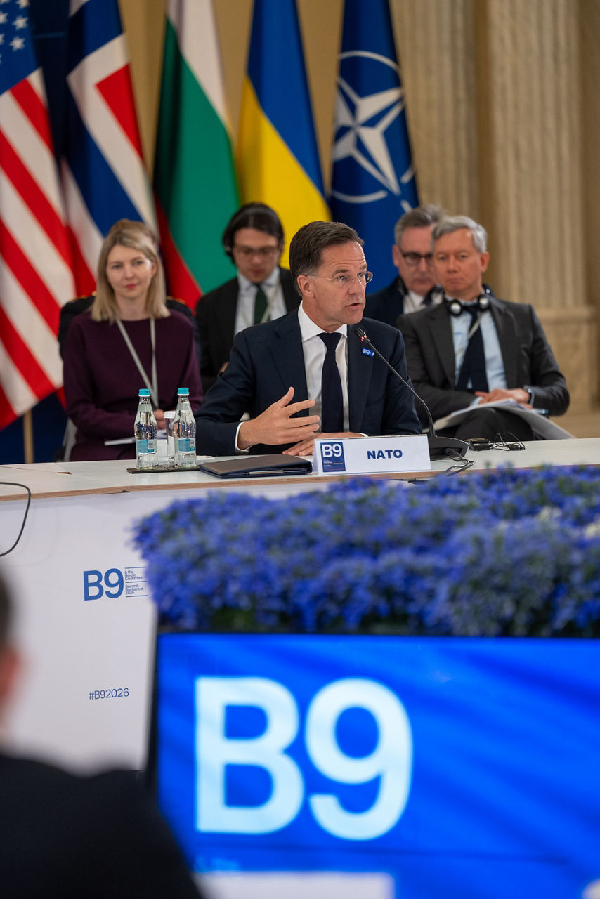 NATO Secretary General Mark Rutte at the B9 Summit
