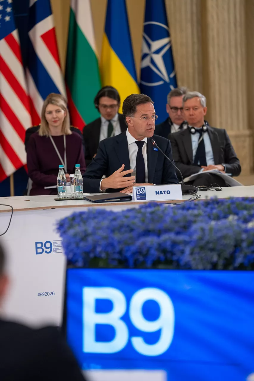 NATO Secretary General Mark Rutte at the B9 Summit