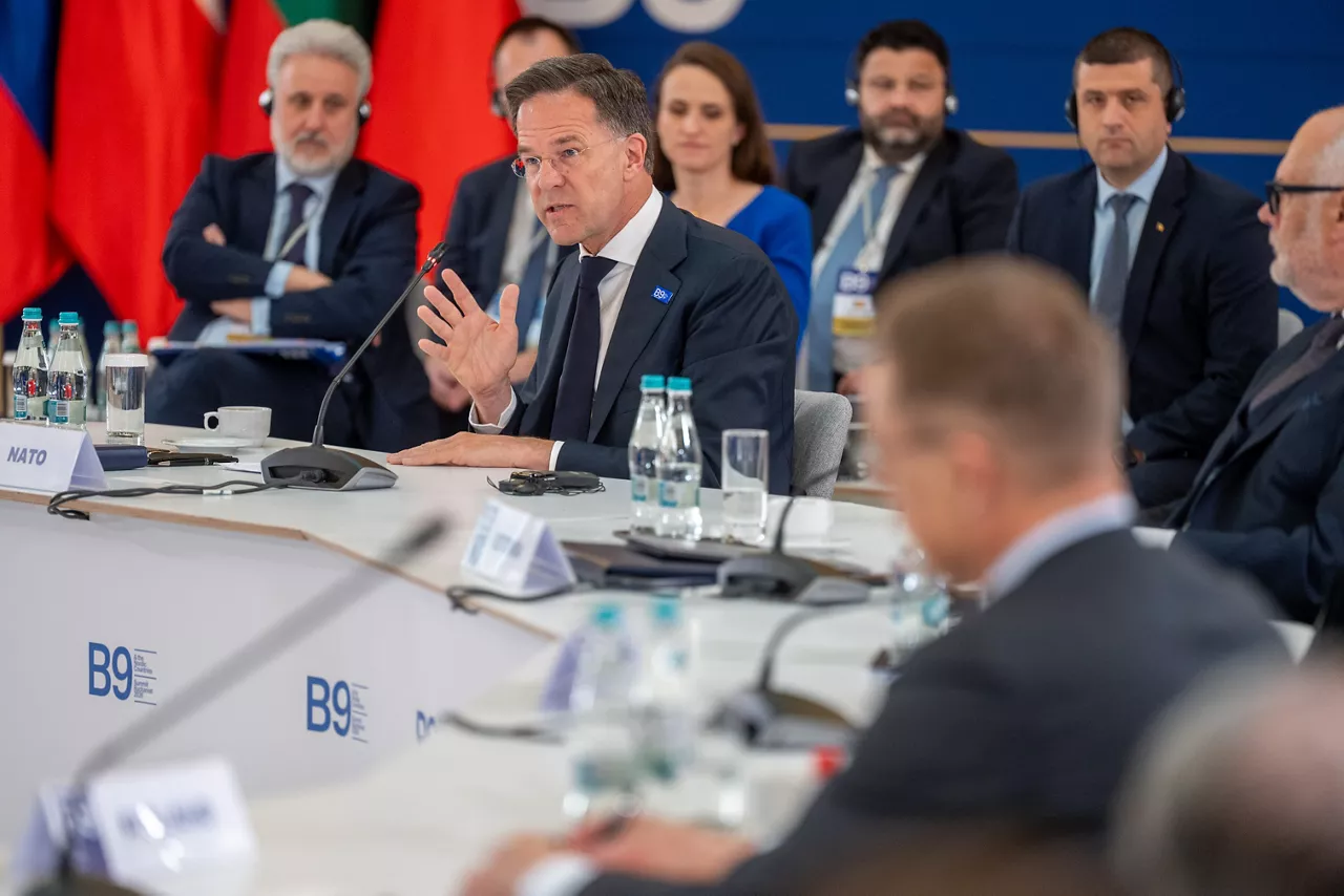 NATO Secretary General Mark Rutte at the B9 Summit