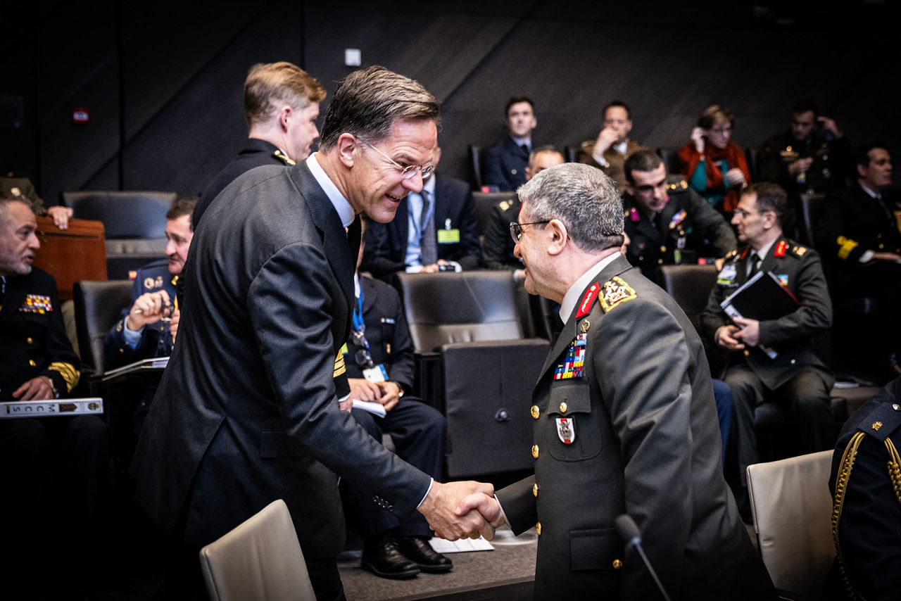 NATO Secretary General Mark Rutte with Allied Chiefs of Defence