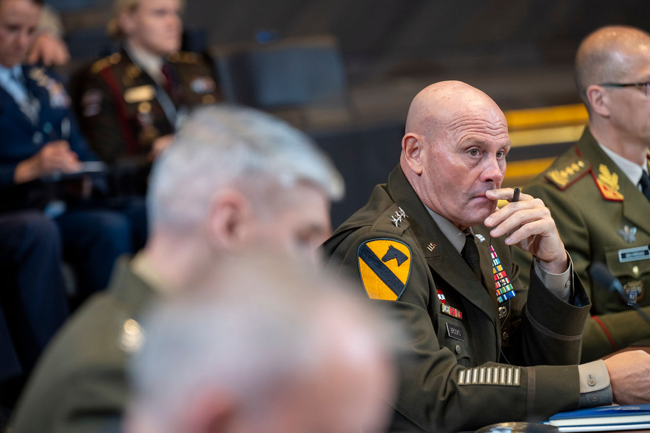 The Deputy Chair of the NATO Military Committee (DCMC),
Lieutenant General W. Phil Brooks.
