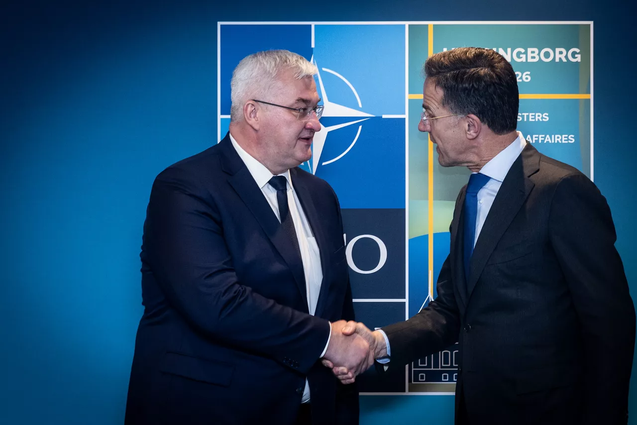 NATO Secretary General Mark Rutte meets with Andrii Sybiha, Minister of Foreign Affairs of Ukraine
