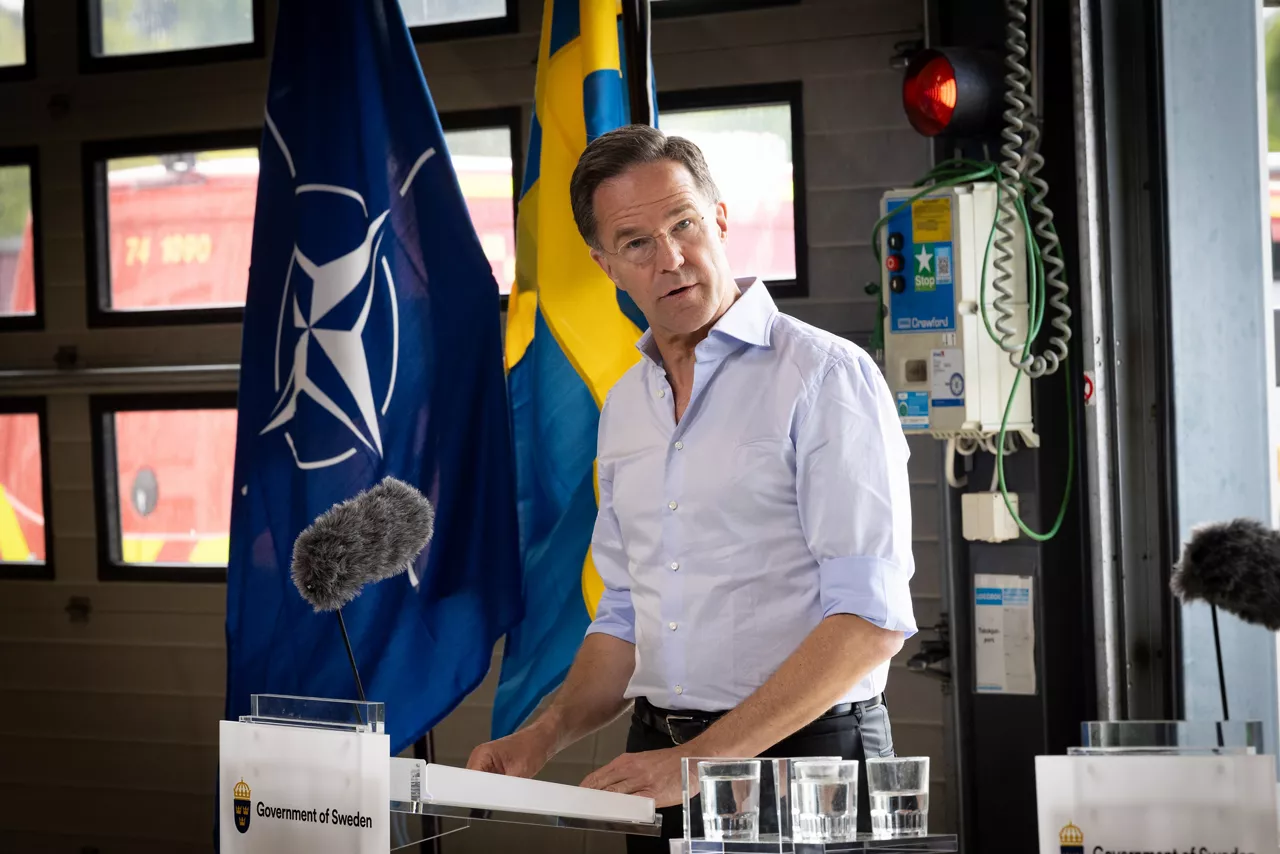 Joint press statements by NATO Secretary General Mark Rutte and the Prime Minister of Sweden, Ulf Kristersson