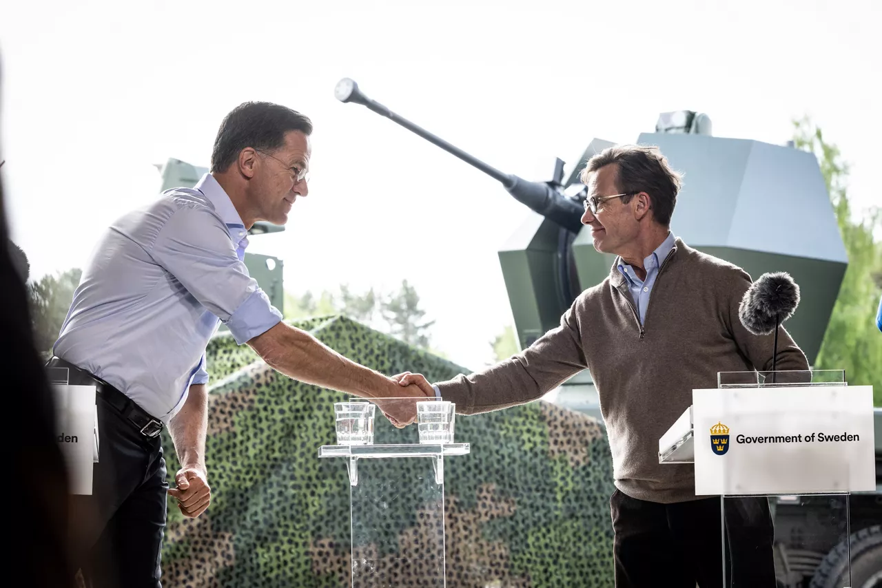 Joint press statements by NATO Secretary General Mark Rutte and the Prime Minister of Sweden, Ulf Kristersson