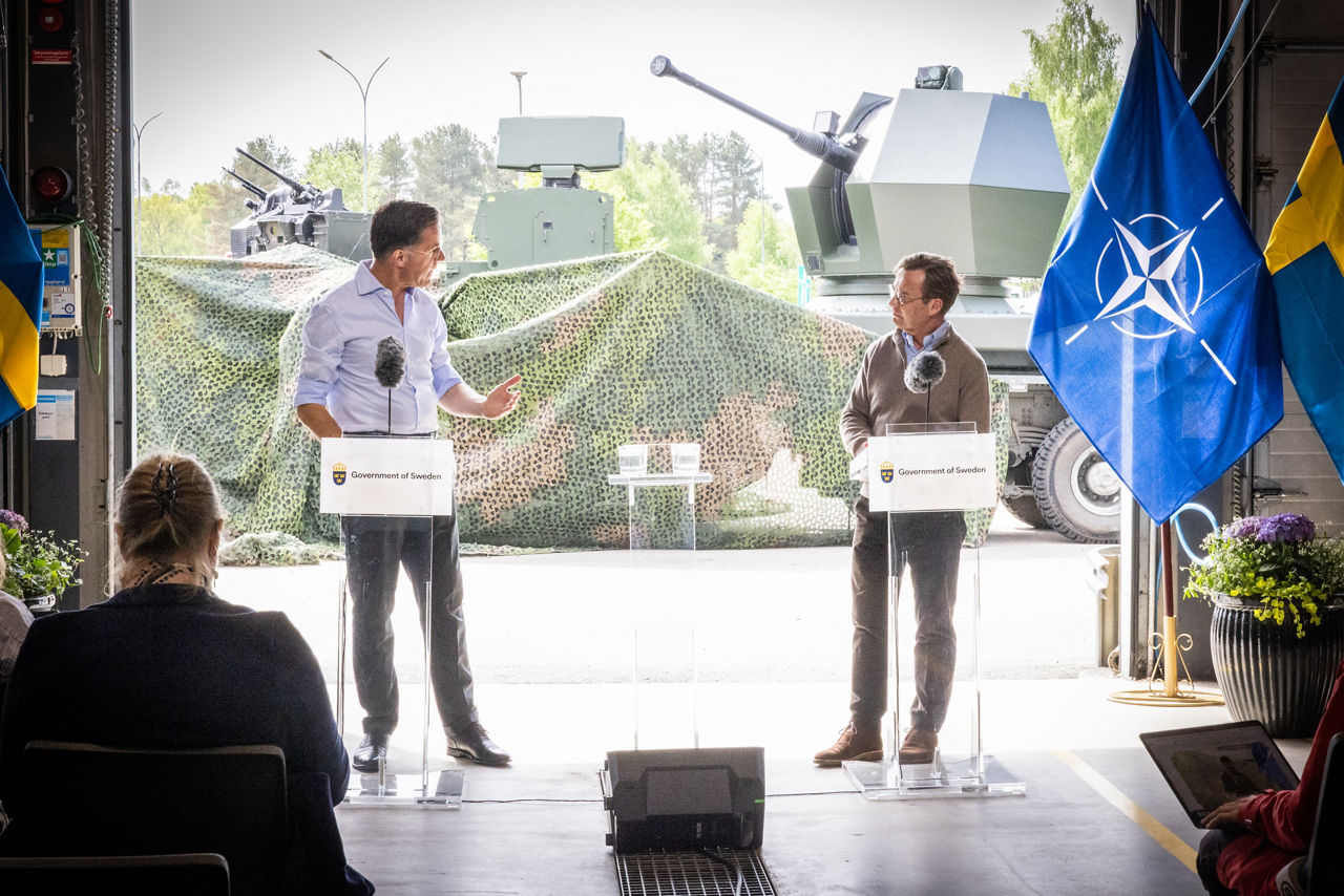 Joint press statements by NATO Secretary General Mark Rutte and the Prime Minister of Sweden, Ulf Kristersson