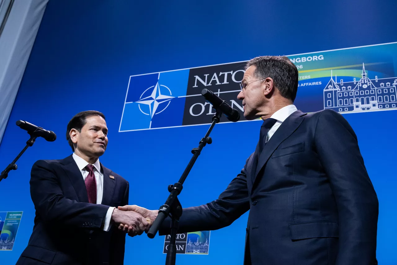 NATO Secretary General Mark Rutte meets with Marco Rubio, US Secretary of State - Meeting of NATO Ministers of Foreign Affairs