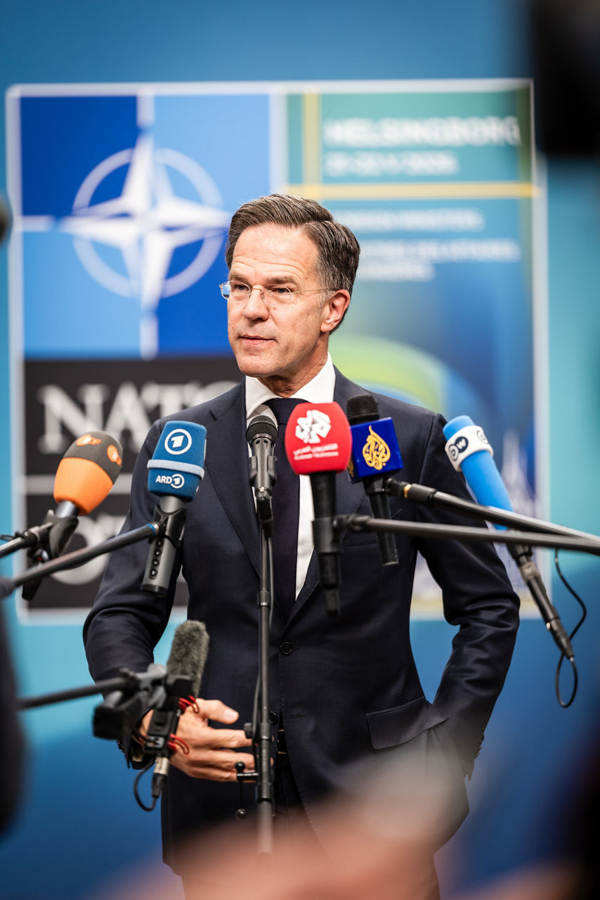 Doorstep statement by the NATO Secretary General Mark Rutte at the meeting of NATO Ministers of Foreign Affairs in Helsingborg, Sweden

