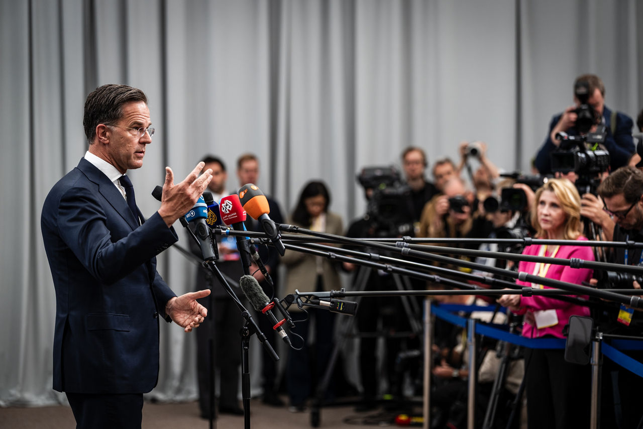 Doorstep statement by the NATO Secretary General Mark Rutte at the meeting of NATO Ministers of Foreign Affairs in Helsingborg, Sweden

