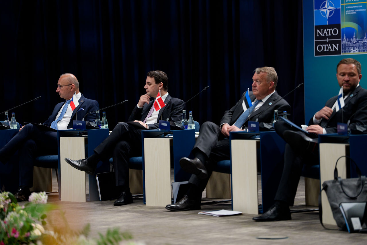 Gordan Grlić Radman (Minister of Foreign Affairs, Croatia), Petr Macinka (Minister of Foreign Affairs, Czechia), Lars Løkke Rasmussen (Minister of Foreign Affairs, Denmark), Margus Tsahkna (Minister of Foreign Affairs, Estonia) 