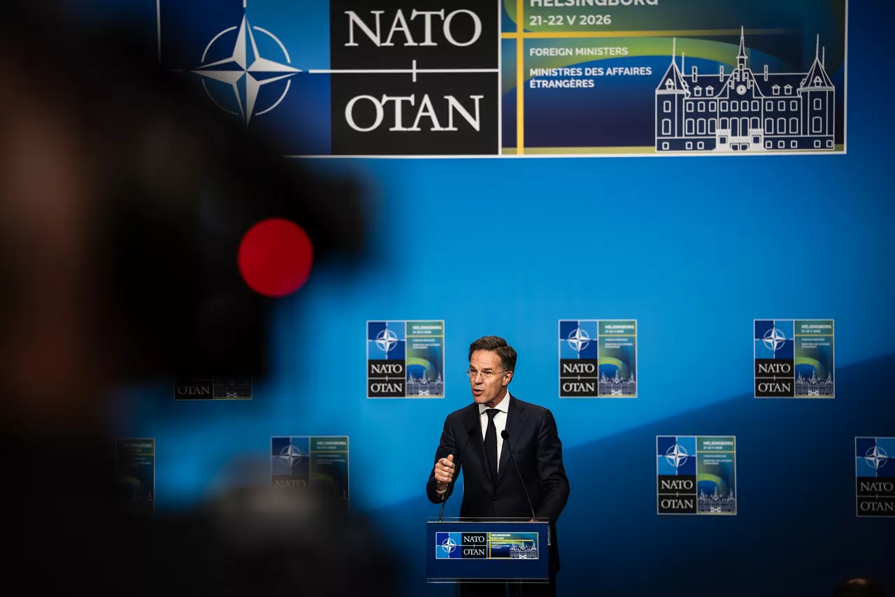 Press conference by NATO Secretary General Mark Rutte following the meeting of NATO Ministers of Foreign Affairs in Helsingborg, Sweden