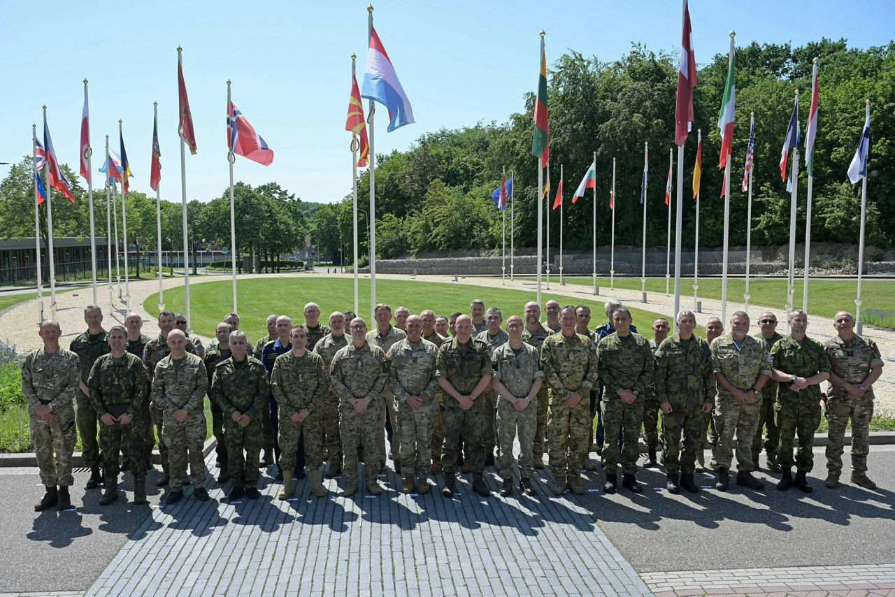 Family photo – The NATO Military Committee visiting JFC Brunssum – 28 May 2026