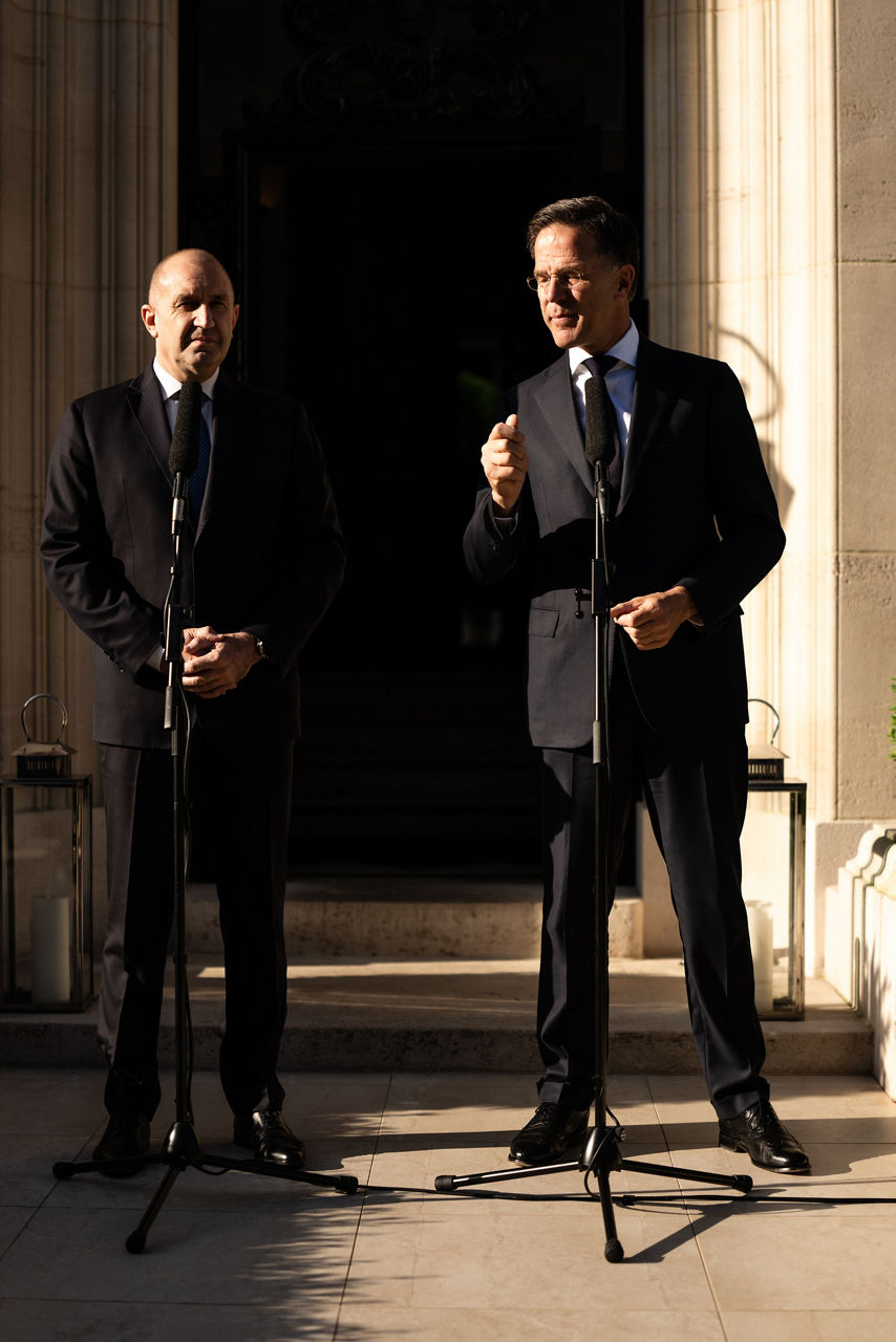 Remarks by NATO Secretary General Mark Rutte and the Prime Minister of Bulgaria, Rumen Radev
