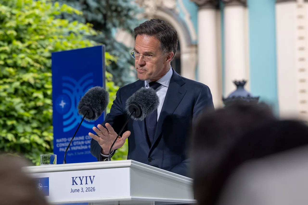 Joint press conference by. NATO Secretary General Mark Rutte and Volodymyr Zelenskyy, President of Ukraine