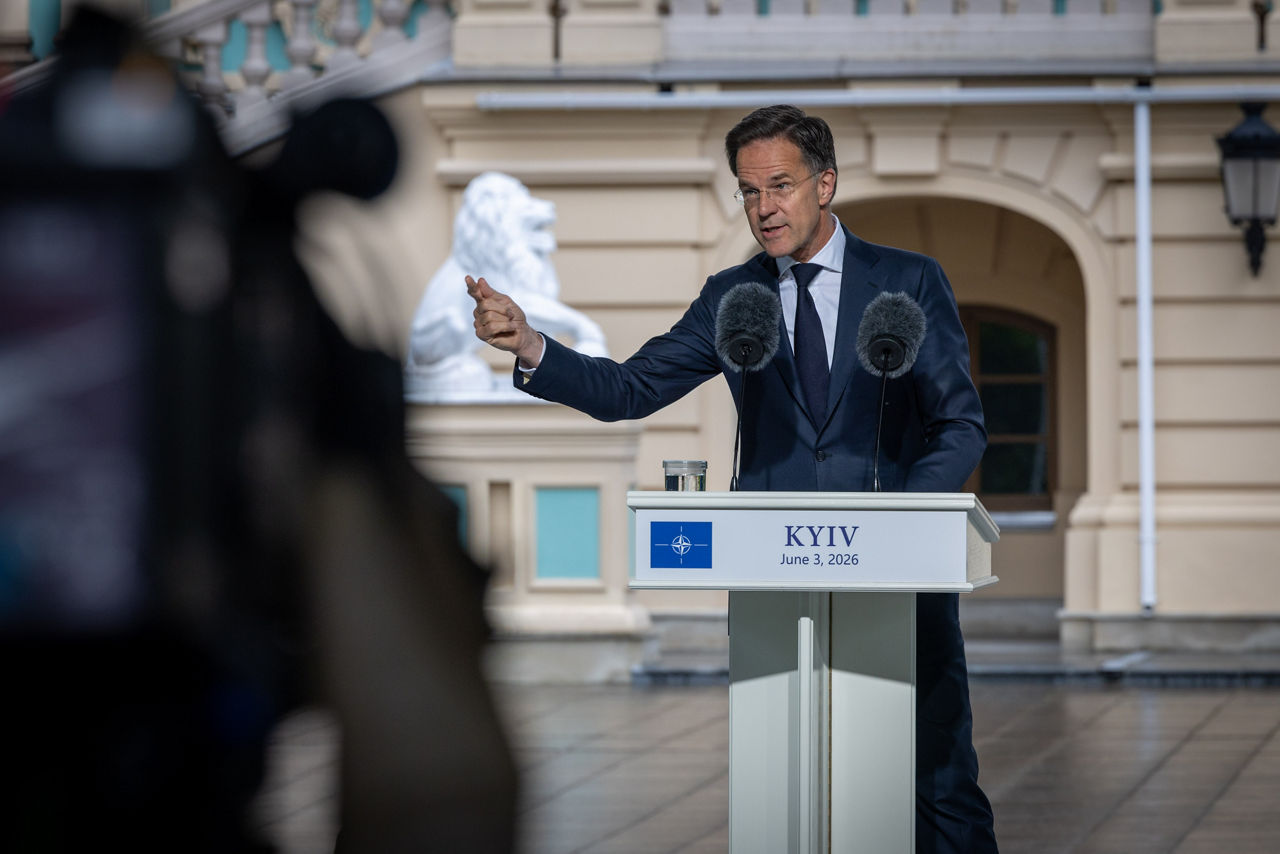Joint press conference by. NATO Secretary General Mark Rutte and Volodymyr Zelenskyy, President of Ukraine