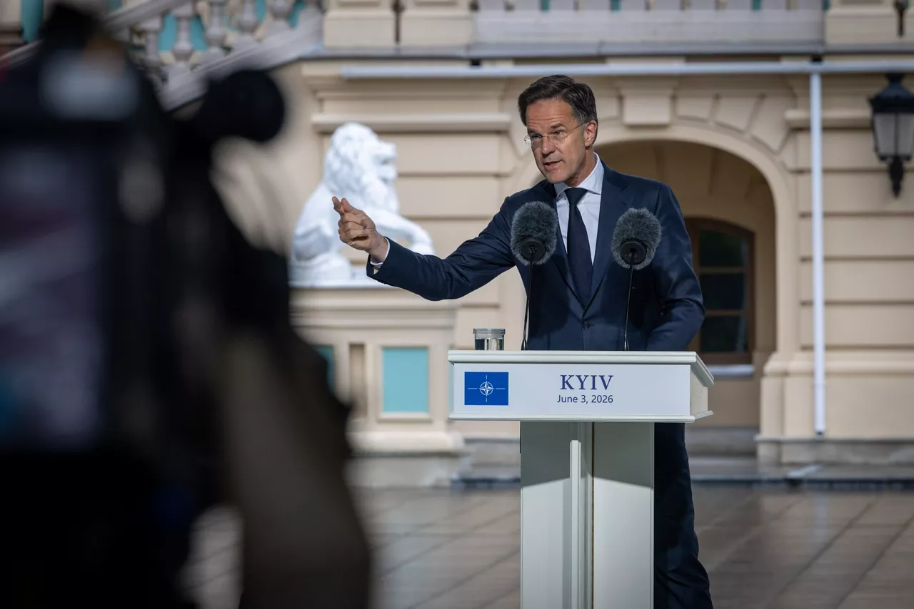 Joint press conference by. NATO Secretary General Mark Rutte and Volodymyr Zelenskyy, President of Ukraine