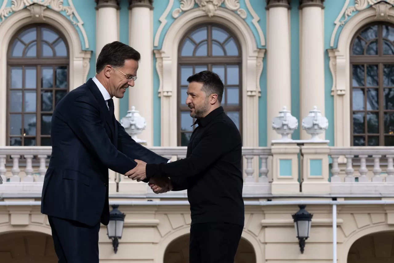Joint press conference by. NATO Secretary General Mark Rutte and Volodymyr Zelenskyy, President of Ukraine