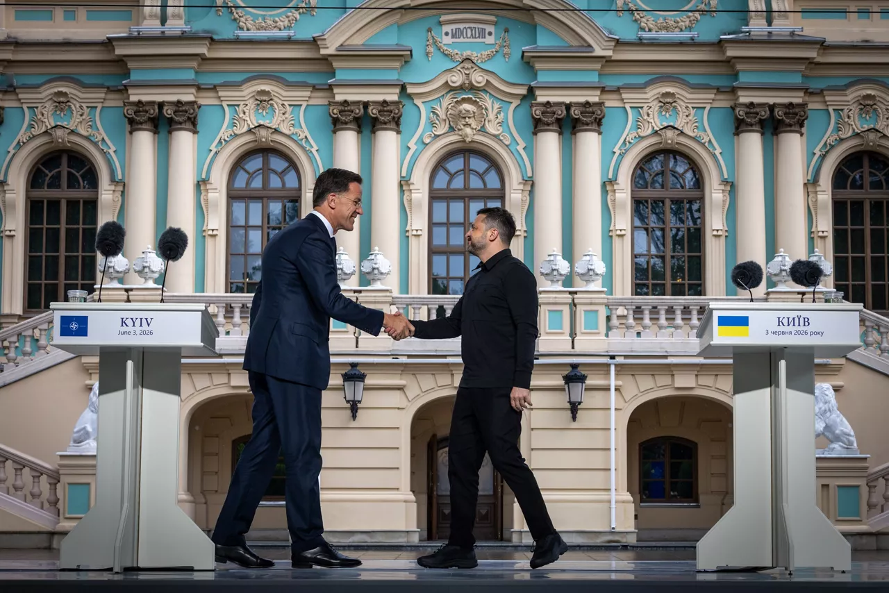 Joint press conference by. NATO Secretary General Mark Rutte and Volodymyr Zelenskyy, President of Ukraine