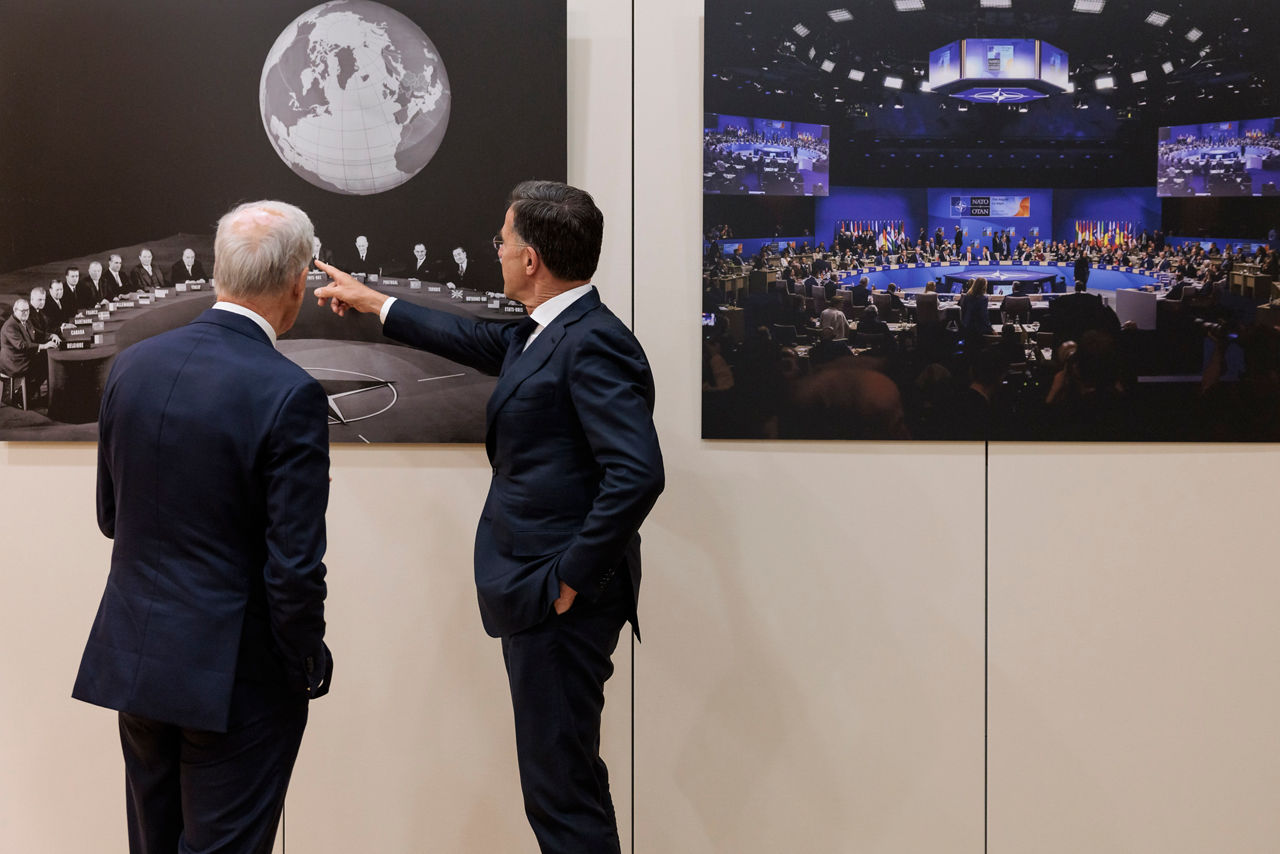 NATO Secretary General Mark Rutte meets Jonas Gahr Støre, Prime Minister of Norway
