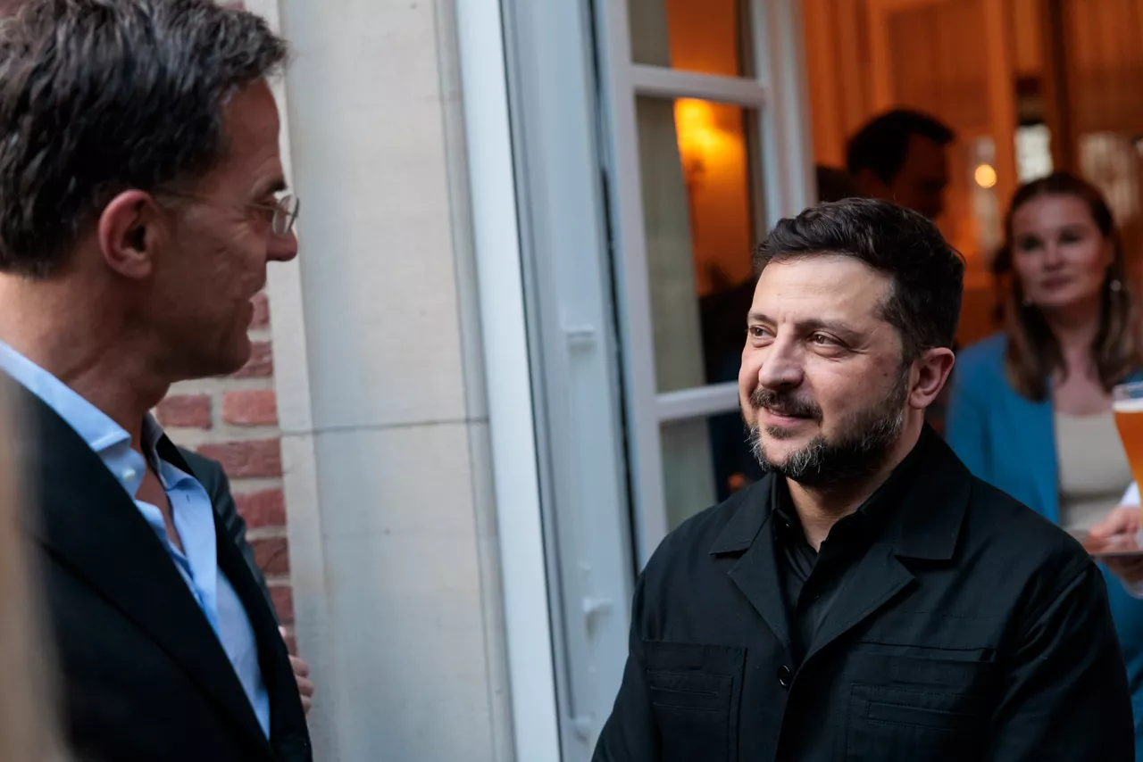 NATO Secretary General Mark Rutte and President of Ukraine Volodymyr Zelenskyy
