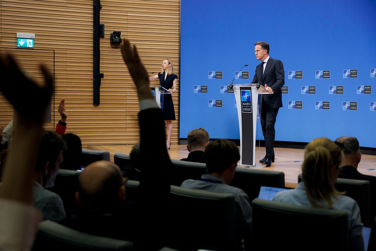Pre-ministerial press conference by the NATO Secretary General - Meeting of NATO Ministers of Defence

