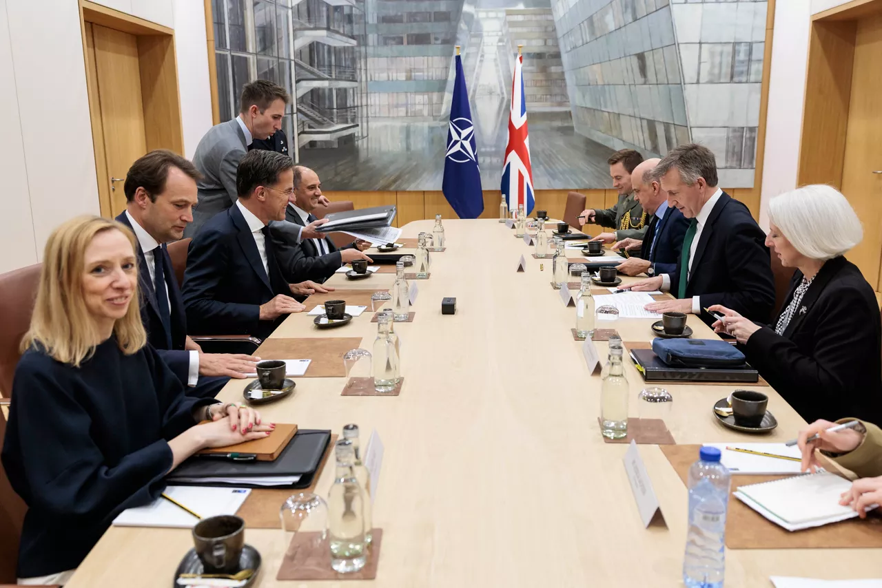 NATO Secretary General Mark Rutte meets Dan Jarvis, Secretary of State for Defence of the United Kingdom

