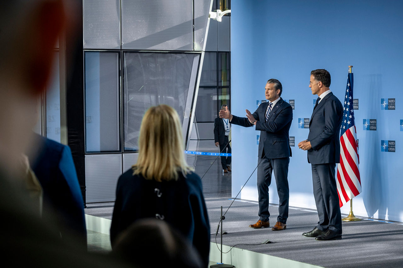 Remarks by NATO Secretary General Mark Rutte and US Secretary of War, Pete Hegseth