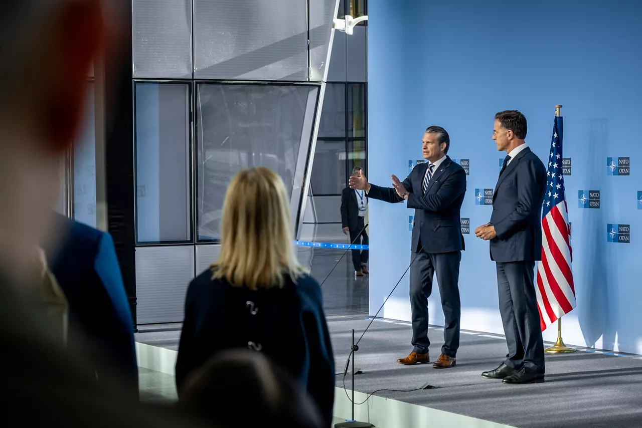 Remarks by NATO Secretary General Mark Rutte and US Secretary of War, Pete Hegseth