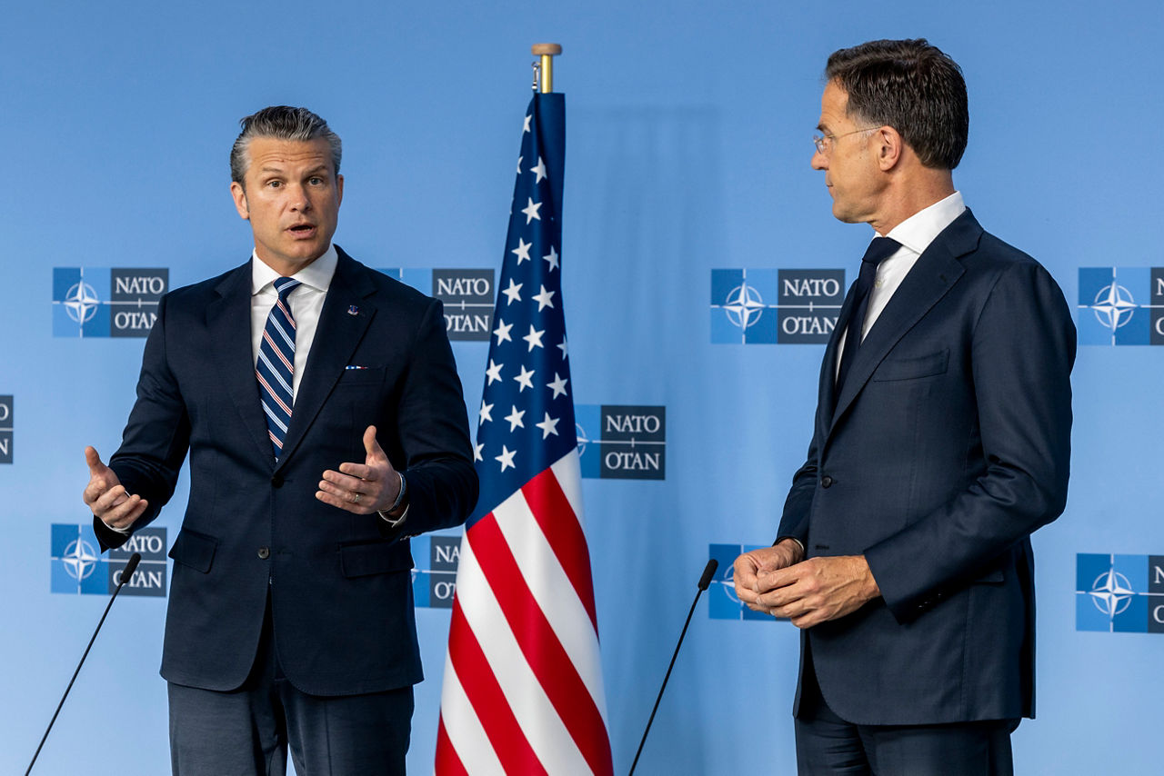 Remarks by NATO Secretary General Mark Rutte and US Secretary of War, Pete Hegseth