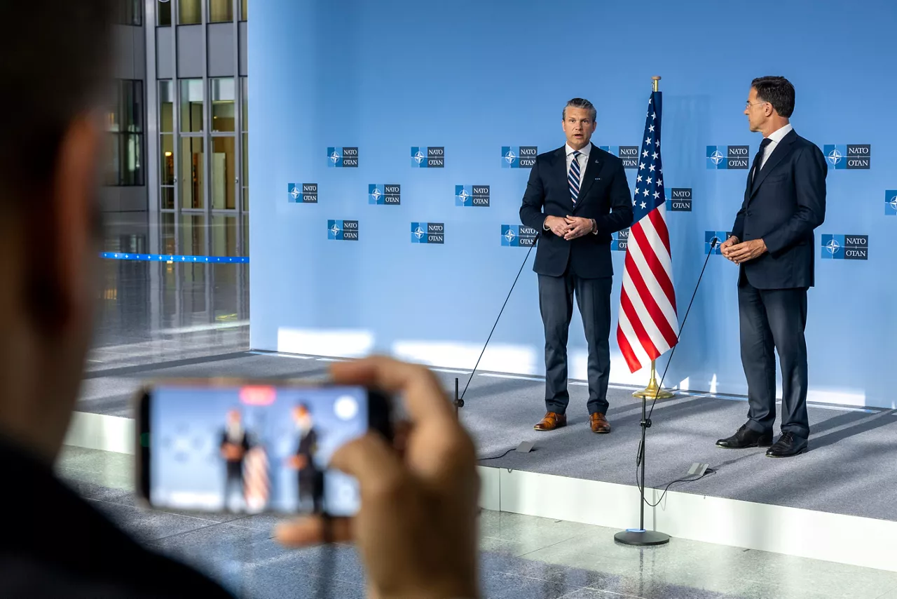 Remarks by NATO Secretary General Mark Rutte and US Secretary of War, Pete Hegseth