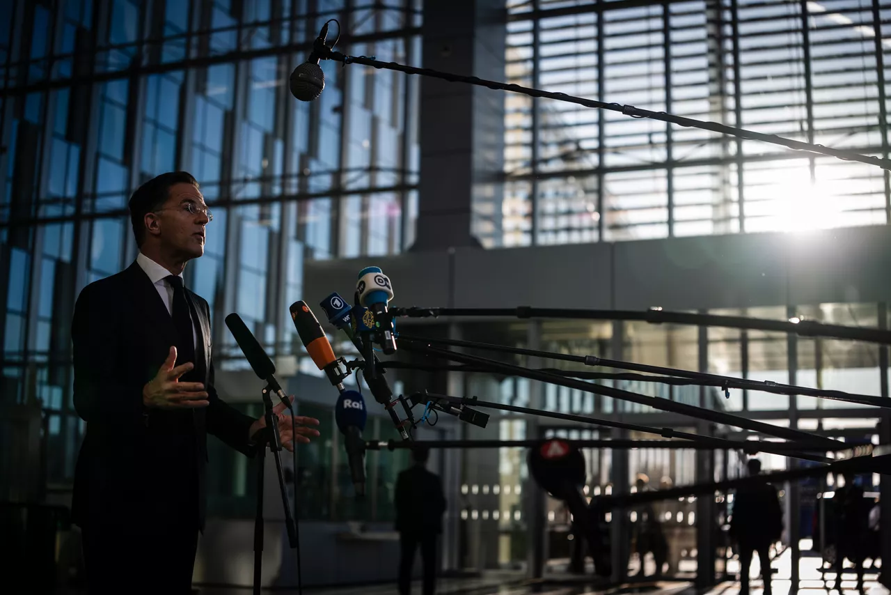 Doorstep statement by NATO Secretary General Mark Rutte ahead of the meetings of NATO Ministers of Defence in Brussels