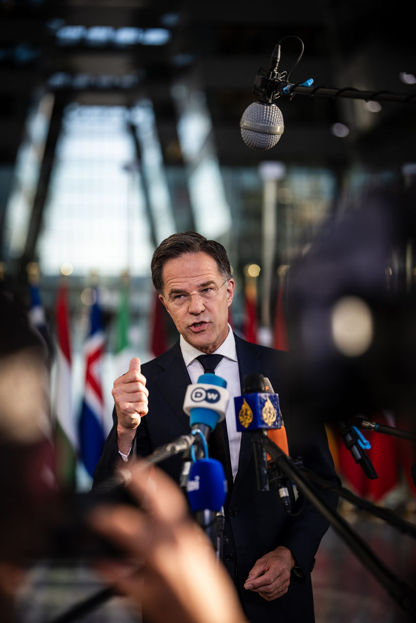 Doorstep statement by NATO Secretary General Mark Rutte ahead of the meetings of NATO Ministers of Defence in Brussels