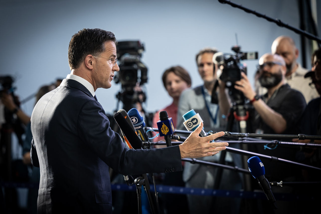 Doorstep statement by NATO Secretary General Mark Rutte ahead of the meetings of NATO Ministers of Defence in Brussels