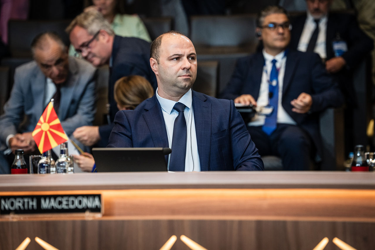 Vlado Misajlovski (Minister of Defence, North Macedonia)
