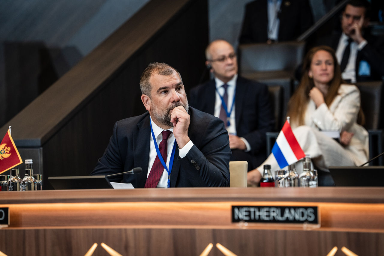 Dragan Krapović (Minister of Defence, Montenegro)
