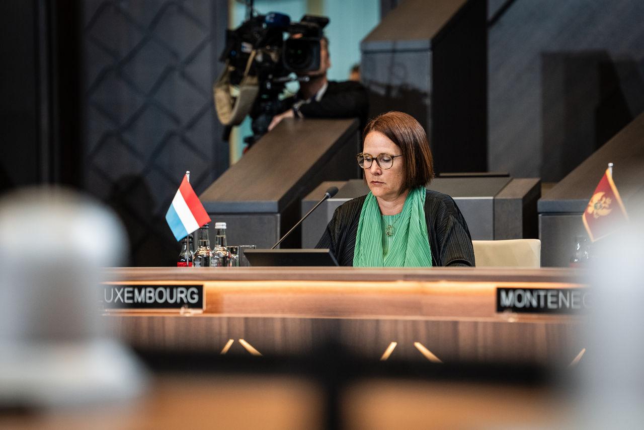 Yuriko Backes (Minister of Defence, Luxembourg)
