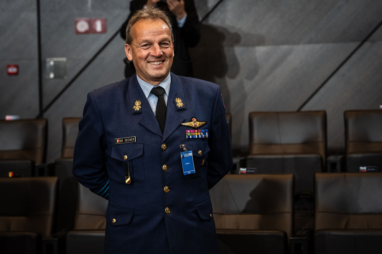 Geert De Decker, Military Representative of Belgium to NATO
