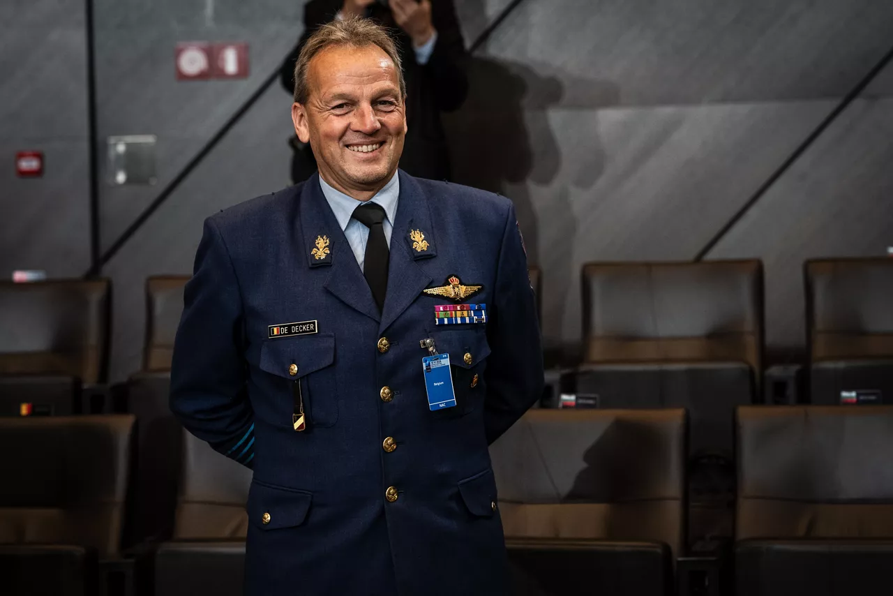 Geert De Decker, Military Representative of Belgium to NATO
