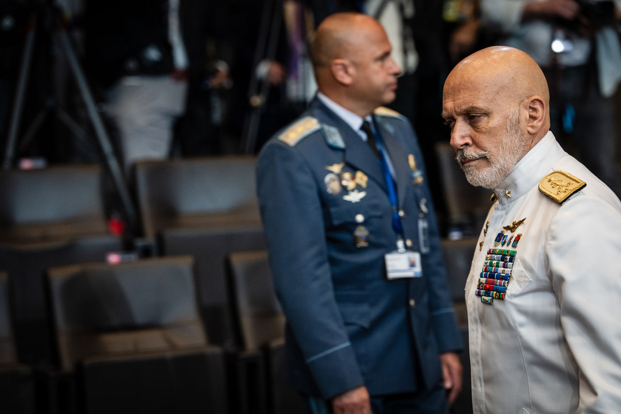 Chair of the Military Committee, Admiral Giuseppe Cavo Dragone
