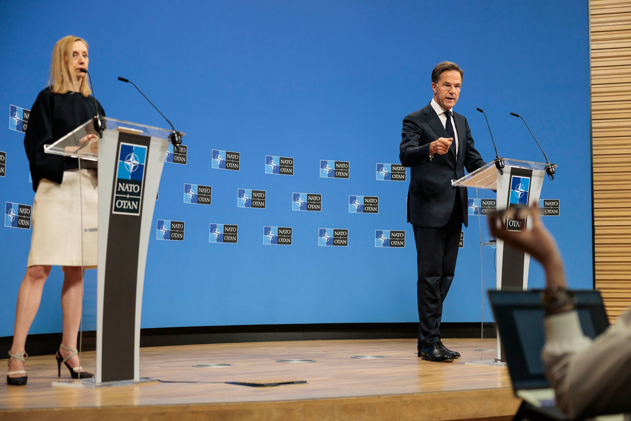 Press conference by NATO Secretary General Mark Rutte following the meetings of NATO Ministers of Defence

