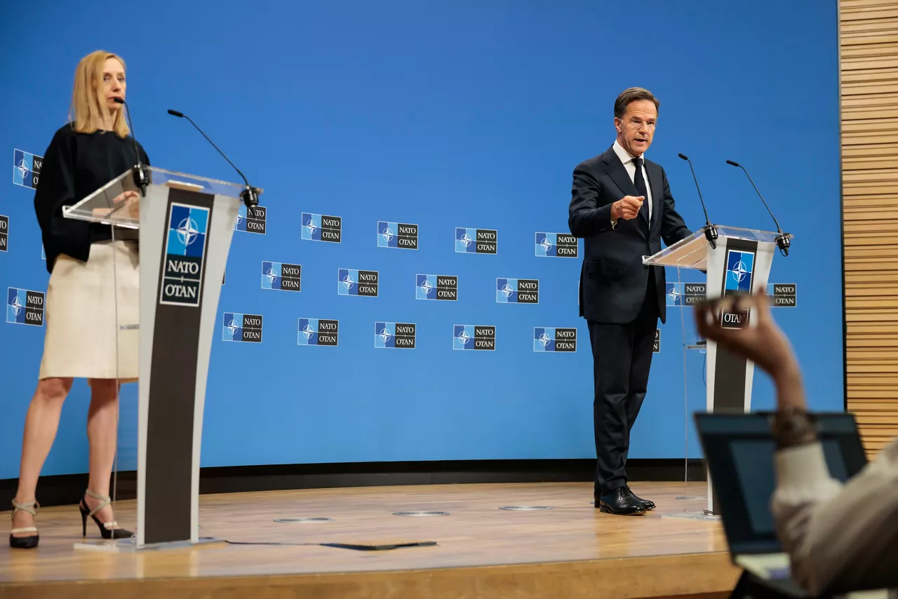 Press conference by NATO Secretary General Mark Rutte following the meetings of NATO Ministers of Defence

