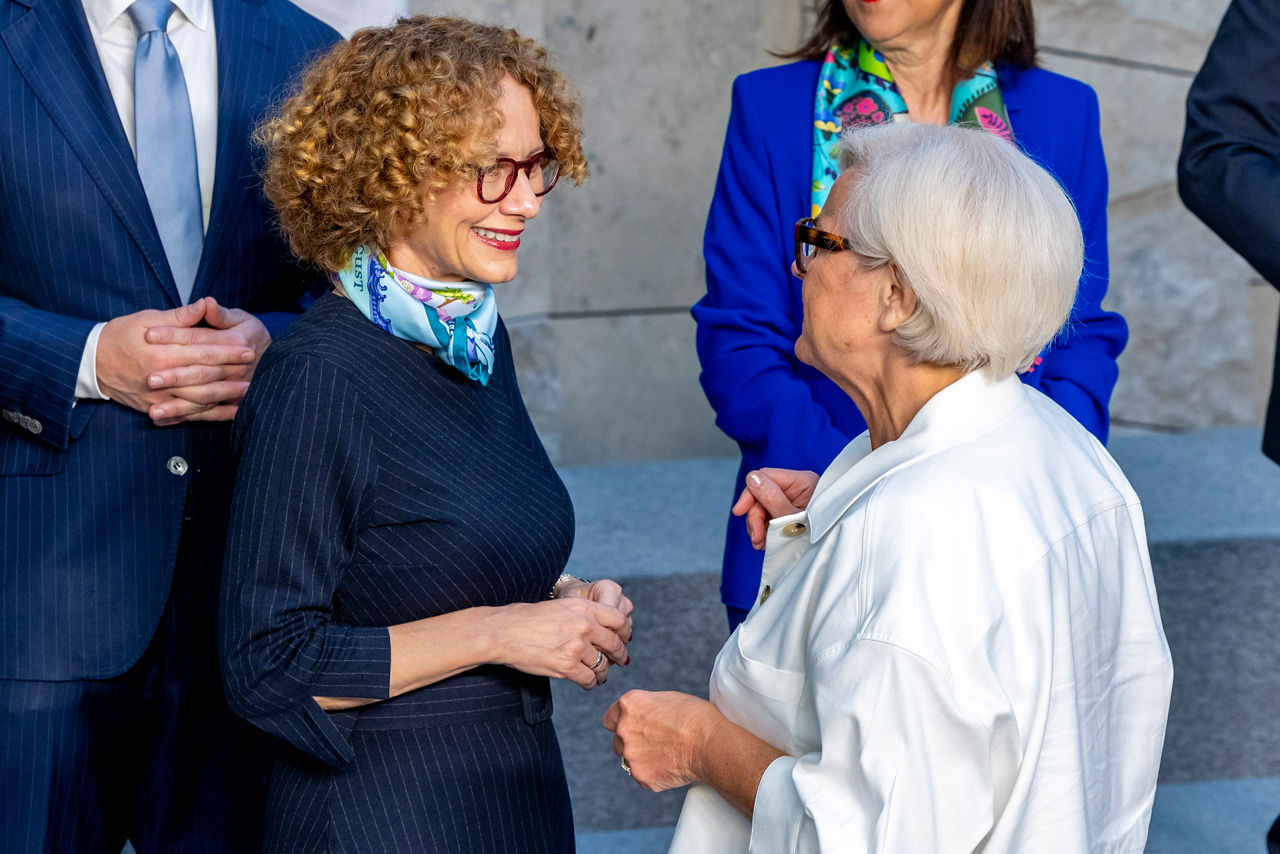 NATO Deputy Secretary General Radmila Shekerinska and Catherine Vautrin (Minister of the Armed Forces, France)