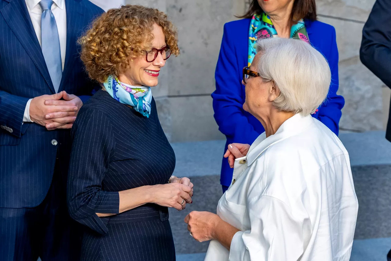 NATO Deputy Secretary General Radmila Shekerinska and Catherine Vautrin (Minister of the Armed Forces, France)