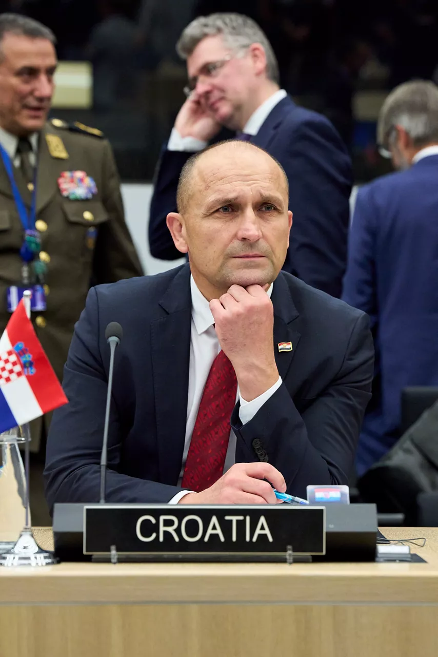 Ivan Anušić (Minister of Defence, Croatia)