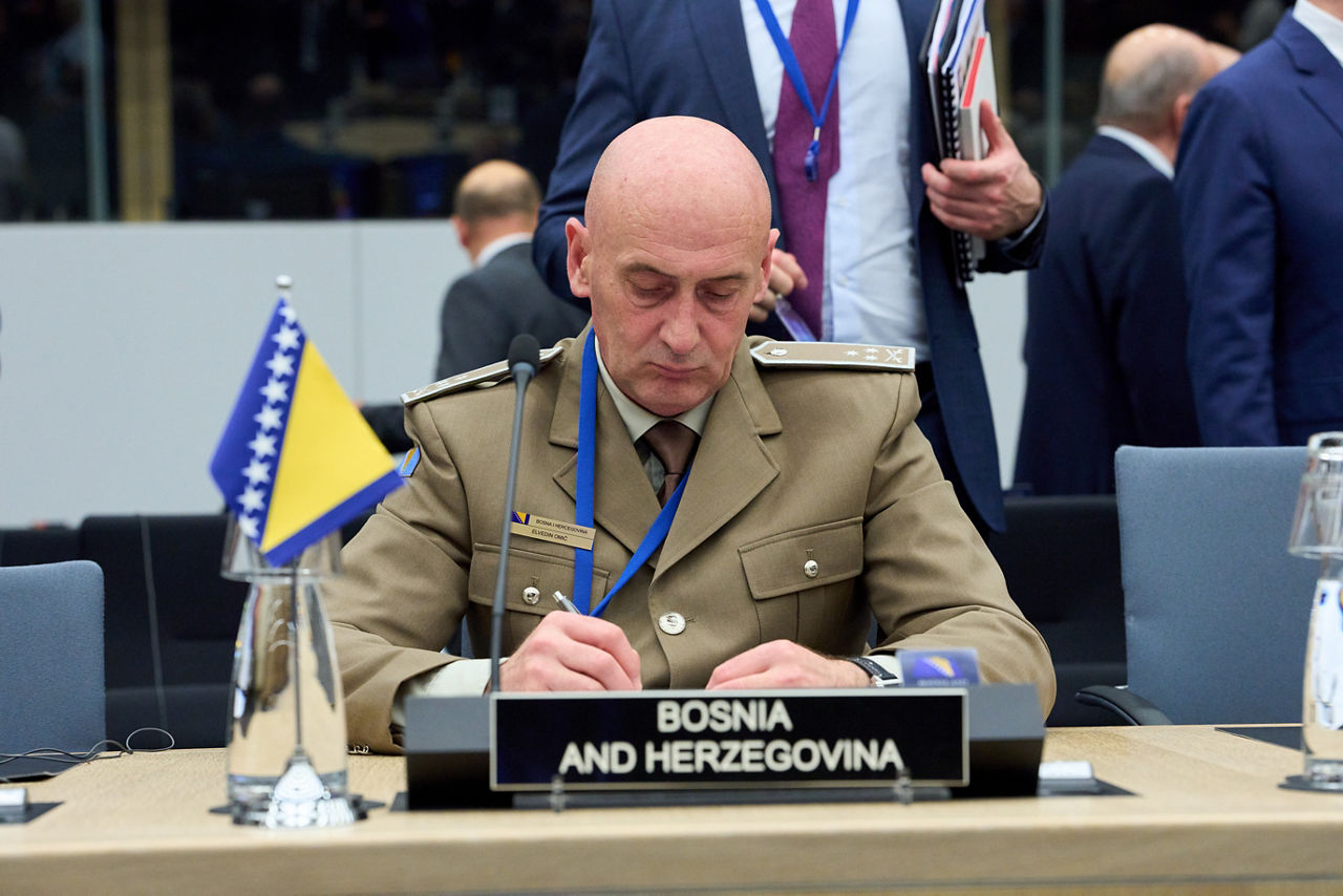 Elvedin Omić (Deputy Military Representative, Bosnia and Herzegovina)