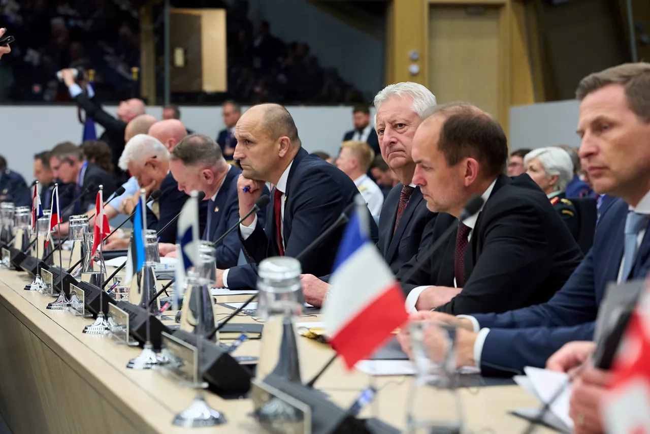 Ivan Anušić (Minister of Defence, Croatia), Jaromír Zůna (Minister of Defence, Czechia), Jeppe Bruus Christensen  (Minister of Defence, Denmark), Hanno Pevkur (Minister of Defence, Estonia)